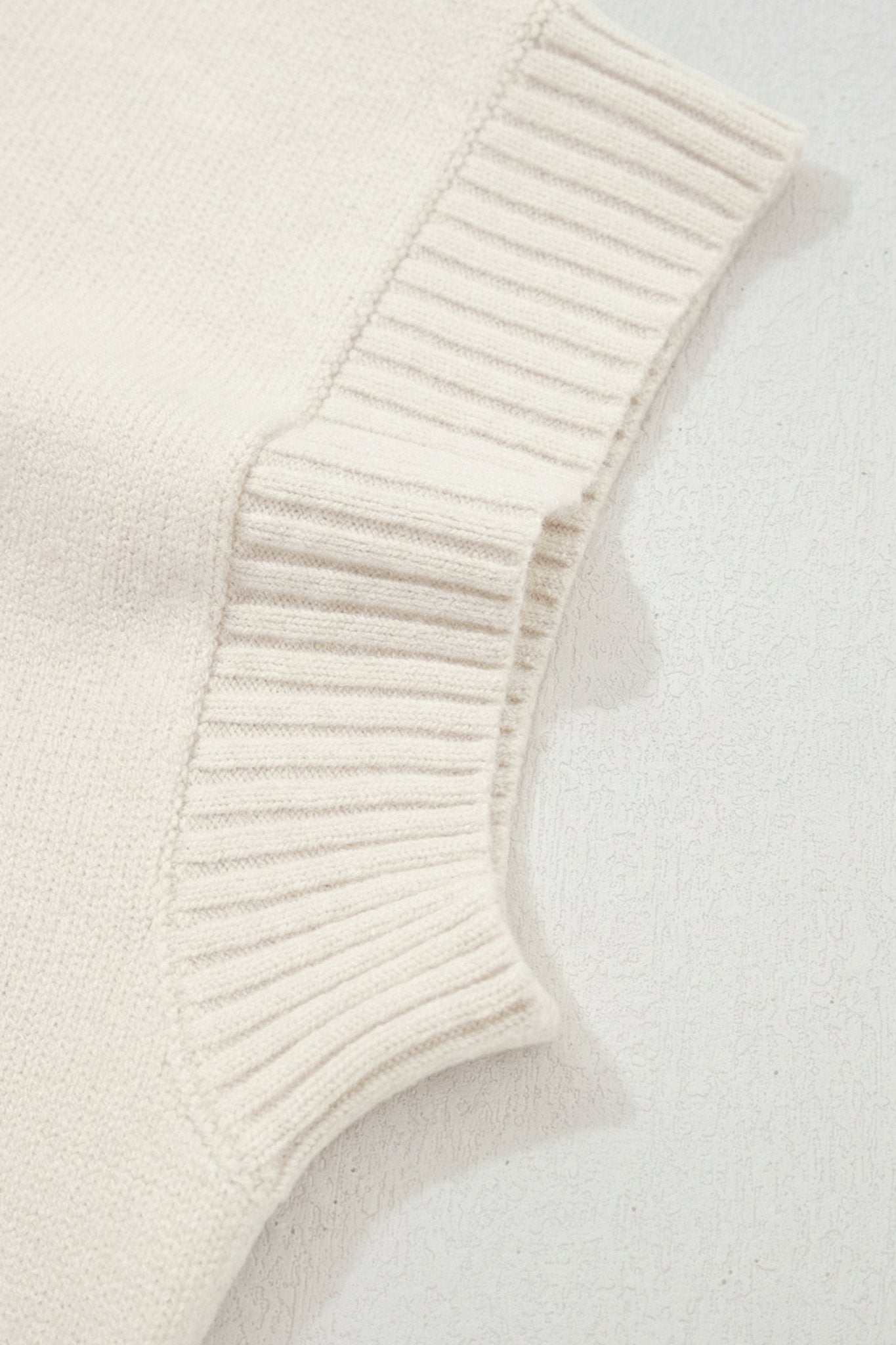 Adele Cropped Short Sleeve Sweater - Hello Beautiful BoutiqueShort Sleeve SweatersThreaded Pear