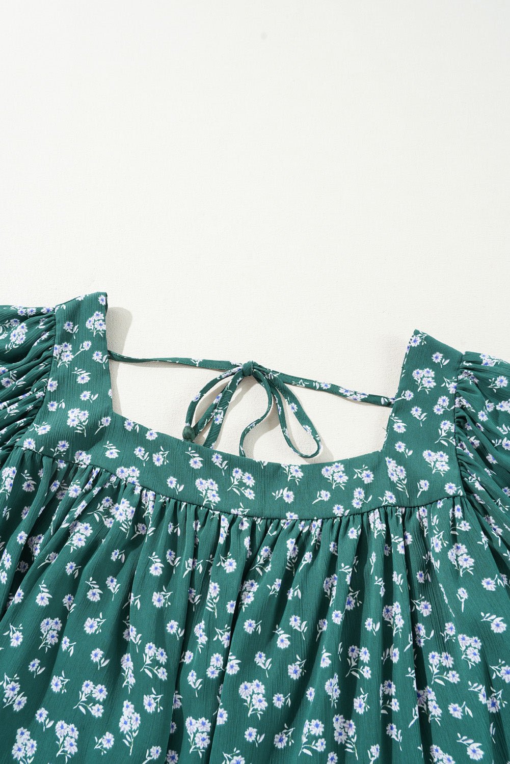Adelynn Square Ruffled Trim PLUS Blouse - Hello Beautiful BoutiquePlus Size Blouses & ShirtsThreaded Pear
