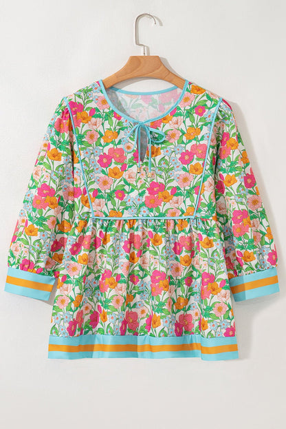 Adley Puff Sleeve Babydoll Blouse - Hello Beautiful Boutique20% OFFThreaded Pear