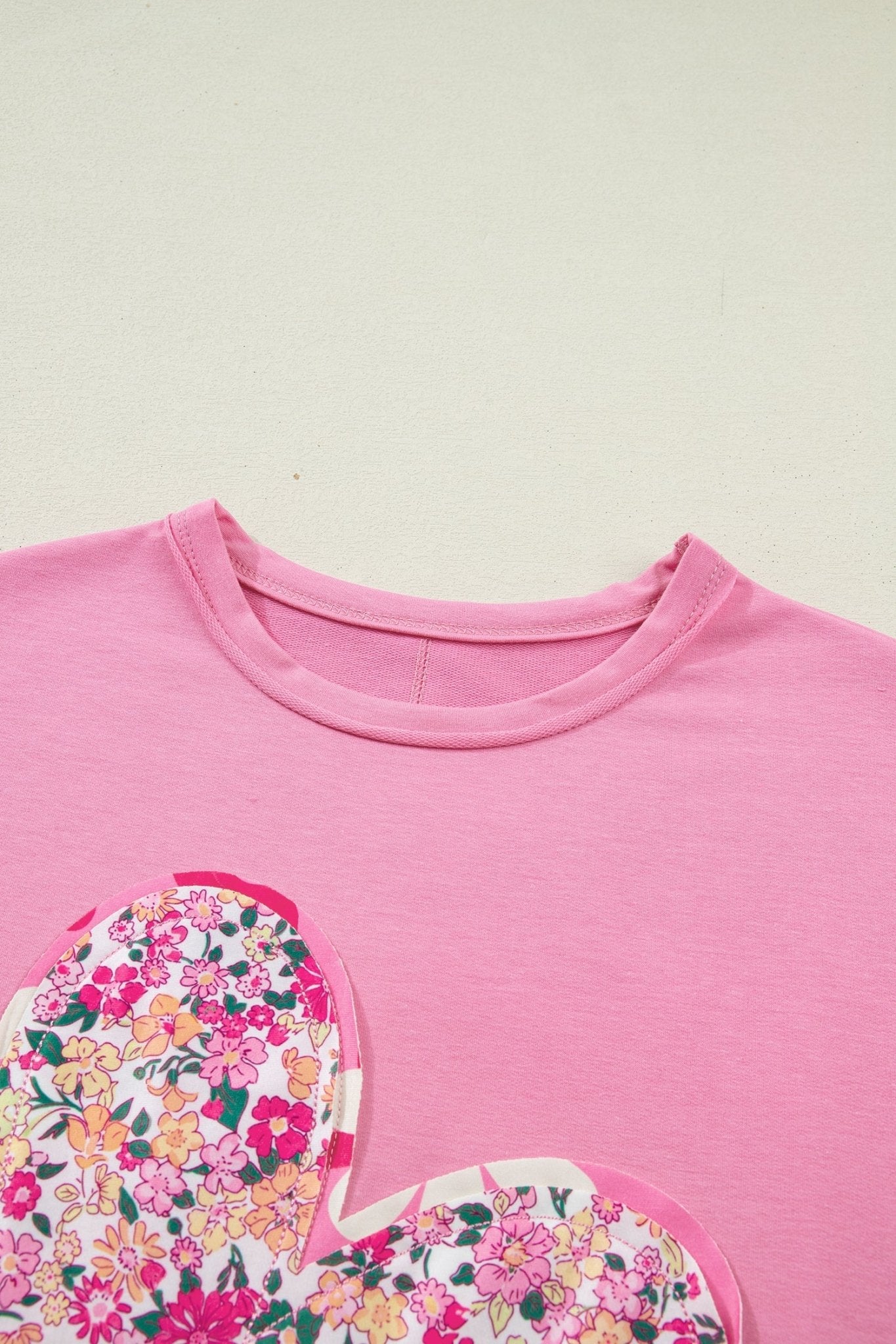 Adriana Big Flower Oversize Tee - Hello Beautiful BoutiqueTops & TeesThreaded Pear