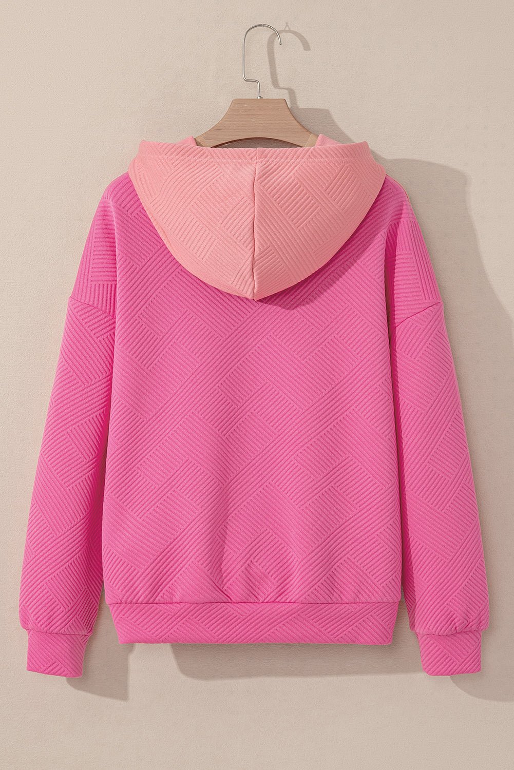 Aila Kangaroo Drop Shoulder Hoodie - Hello Beautiful BoutiqueSweatshirts & HoodiesThreaded Pear