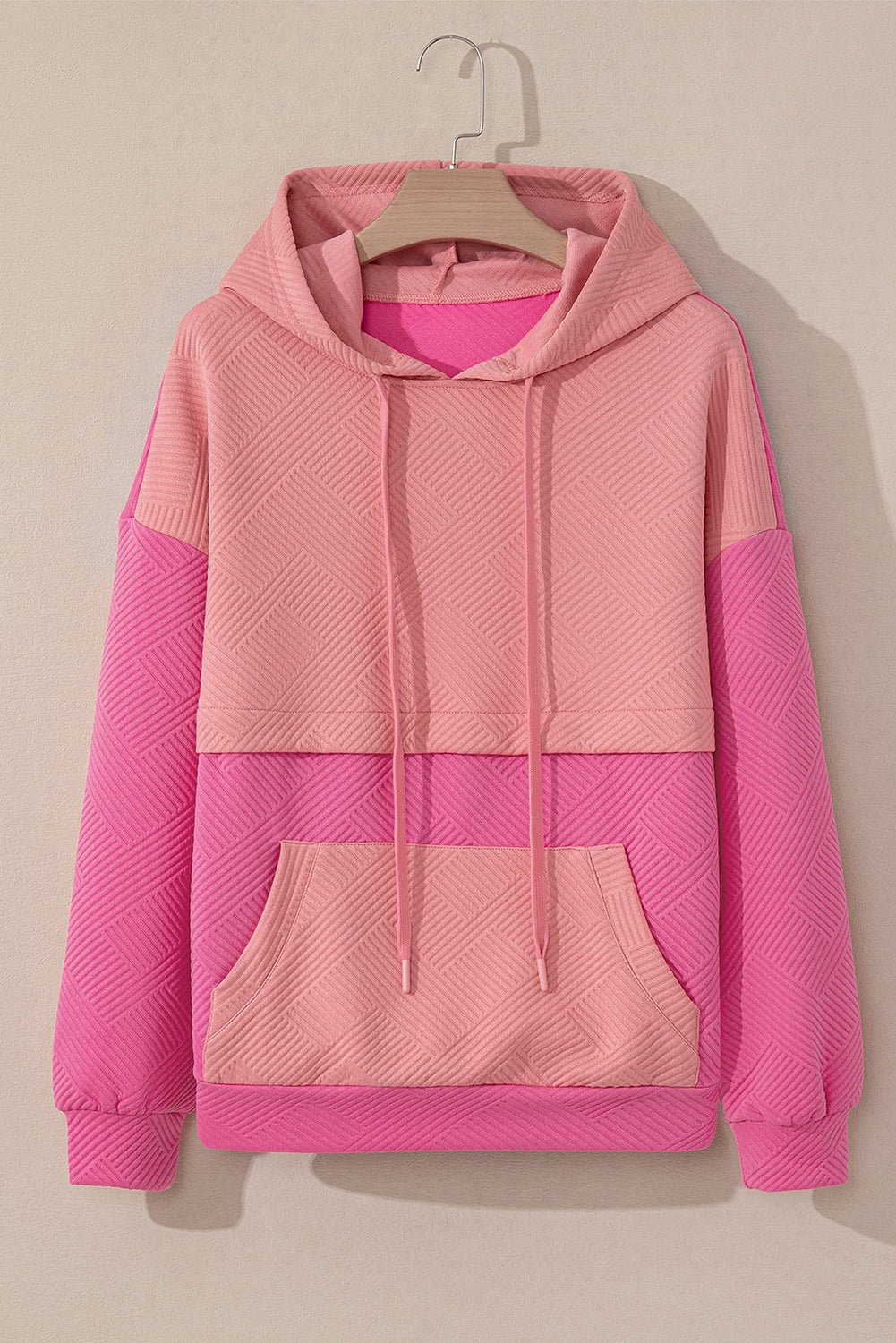 Aila Kangaroo Drop Shoulder Hoodie - Hello Beautiful BoutiqueSweatshirts & HoodiesThreaded Pear