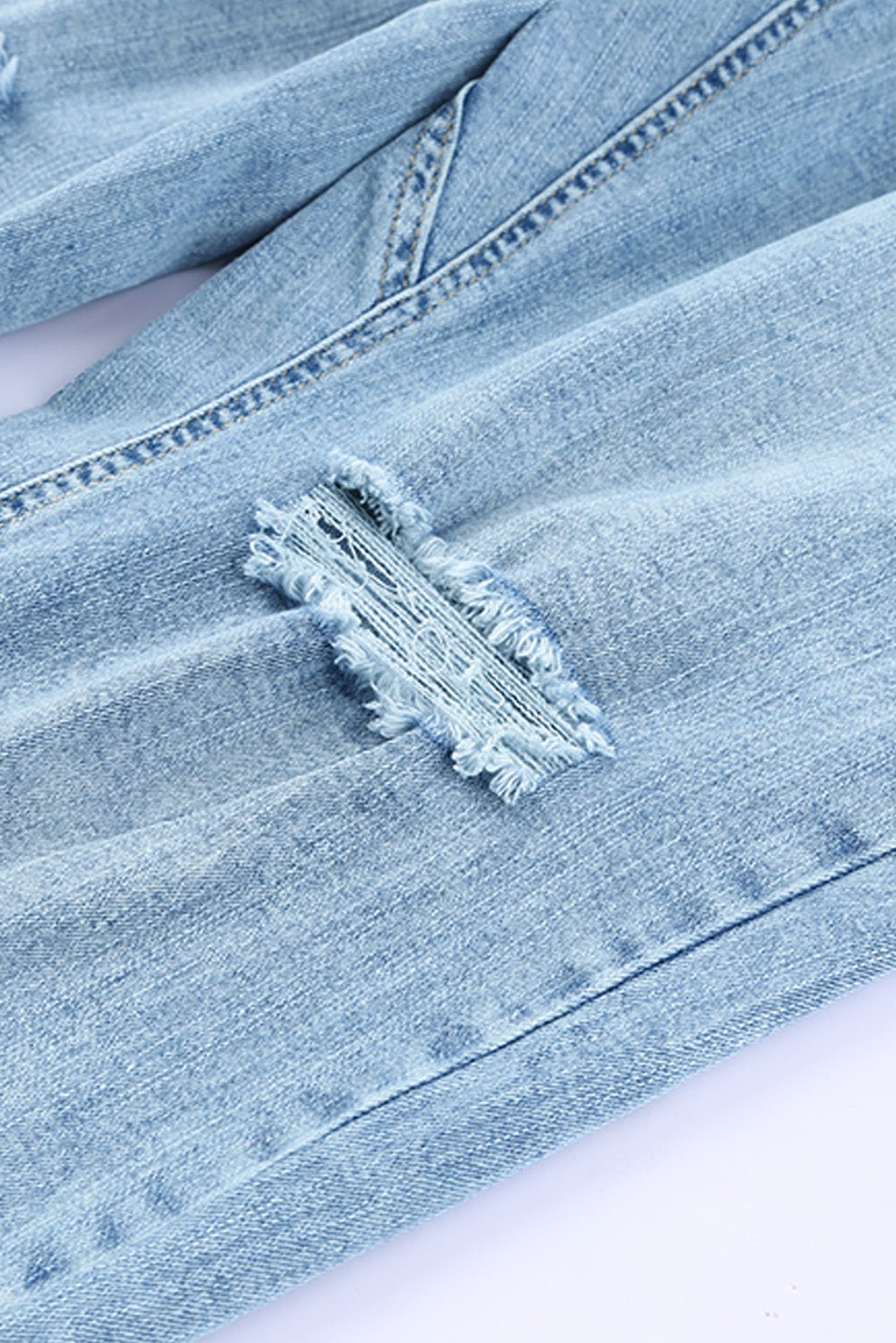Aileen Gather Distressed Jogger - Hello Beautiful BoutiqueJeansThreaded Pear