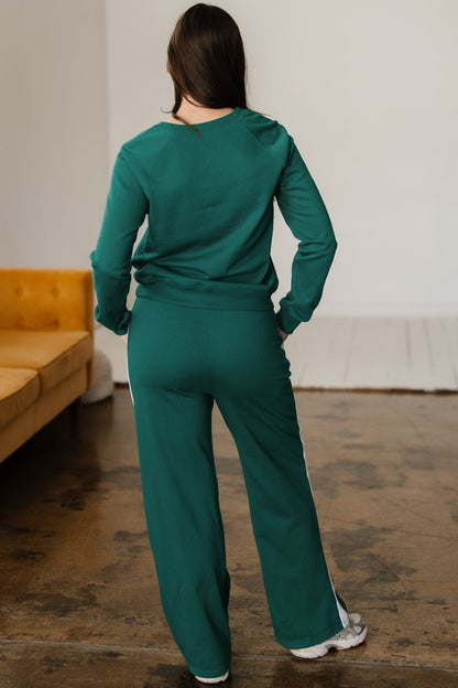 Aileen Solid Color Pullover Top - Hello Beautiful BoutiquePant SetsThreaded Pear