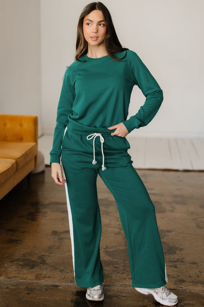 Aileen Solid Color Pullover Top - Hello Beautiful BoutiquePant SetsThreaded Pear