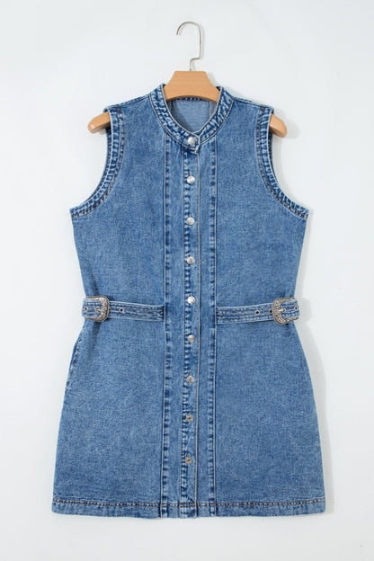 Ainara Down Sleeveless Short Dress - Hello Beautiful BoutiqueMini DressesThreaded Pear