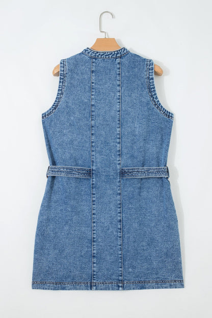 Ainara Down Sleeveless Short Dress - Hello Beautiful BoutiqueMini DressesThreaded Pear