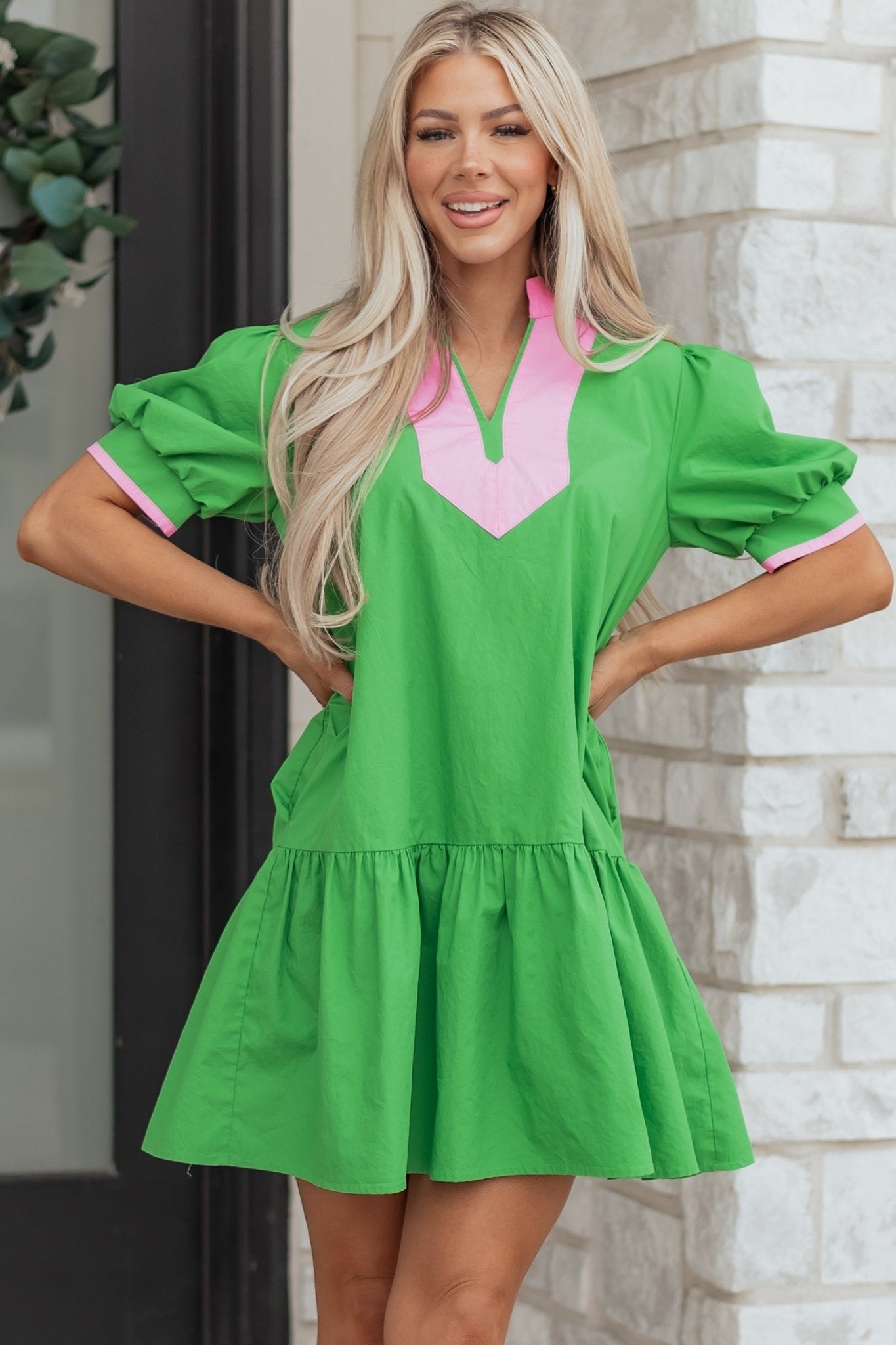 Ainara Ruffle Hem Mini Dress - Hello Beautiful BoutiqueMini DressesThreaded Pear