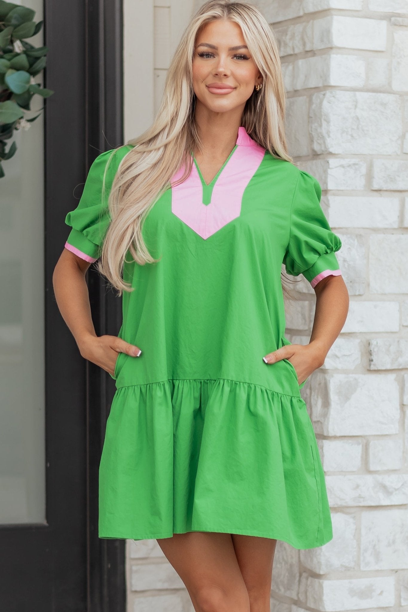 Ainara Ruffle Hem Mini Dress - Hello Beautiful BoutiqueMini DressesThreaded Pear