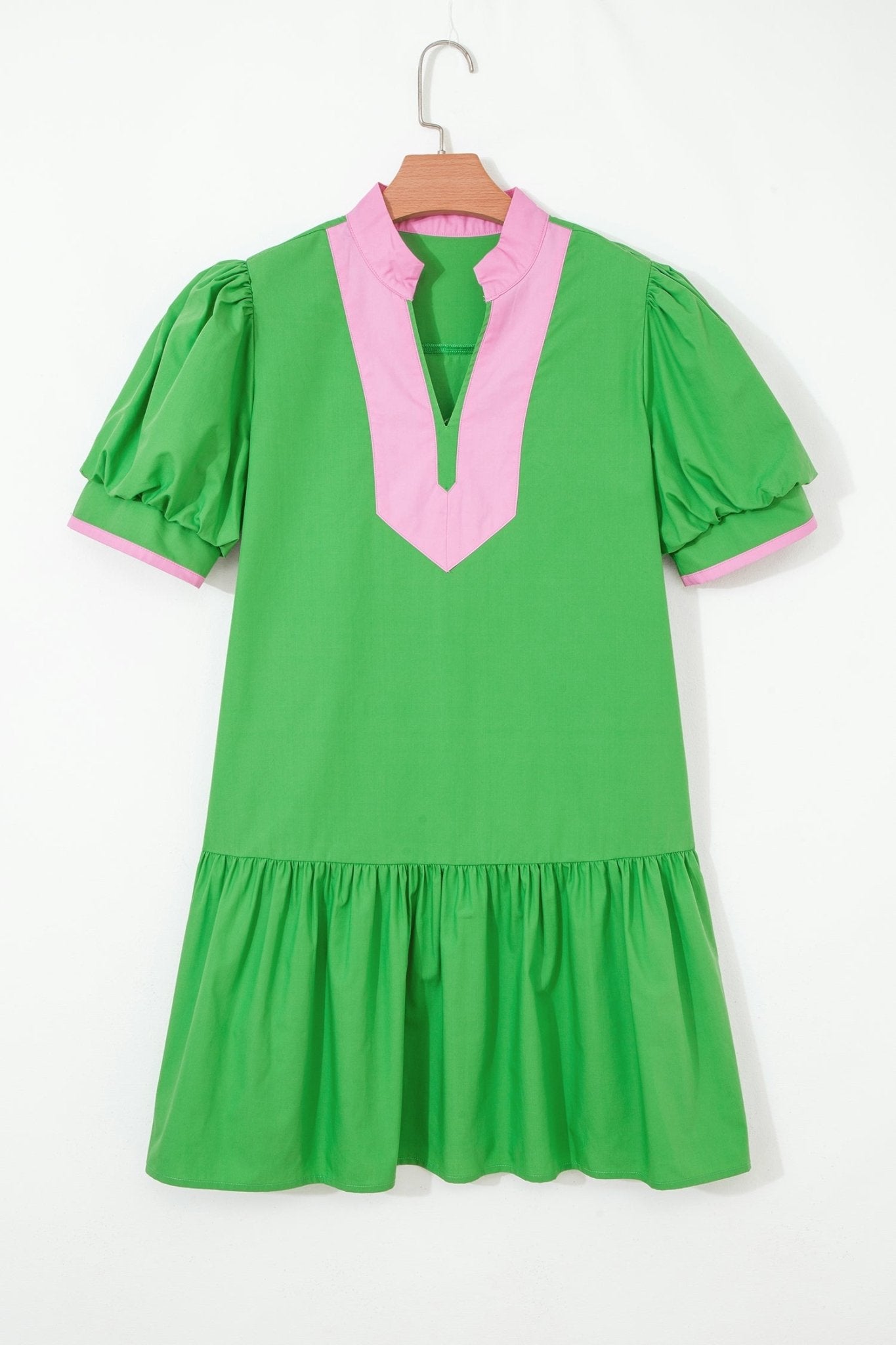 Ainara Ruffle Hem Mini Dress - Hello Beautiful BoutiqueMini DressesThreaded Pear