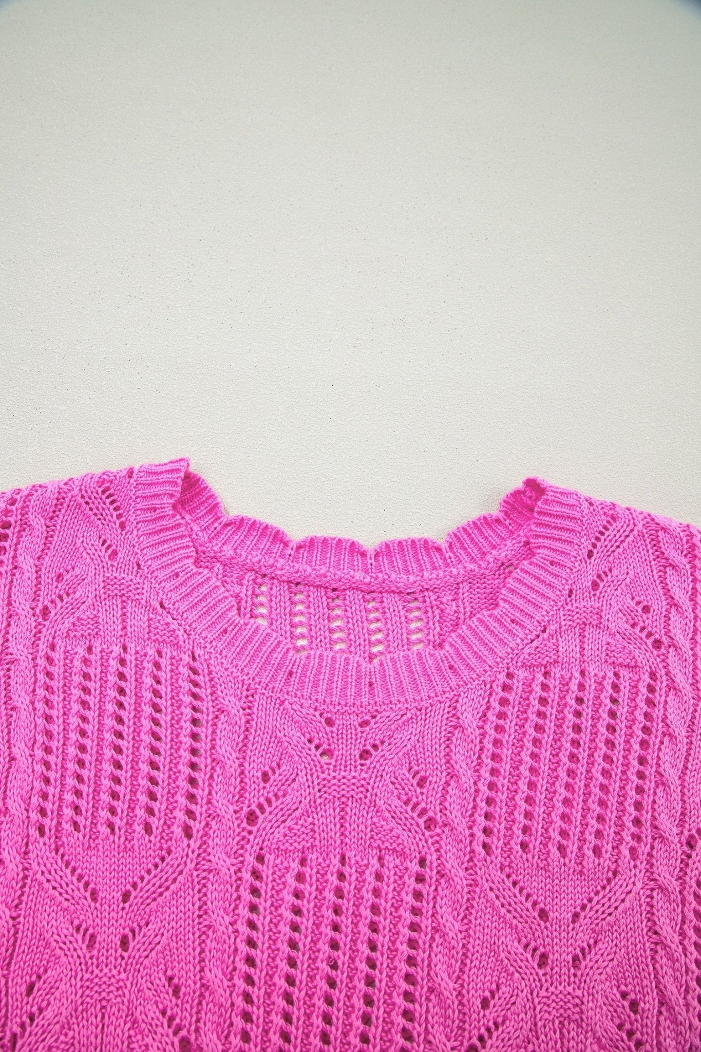 Ainara Trim Short Sleeve Sweater - Hello Beautiful BoutiqueShort Sleeve SweatersThreaded Pear