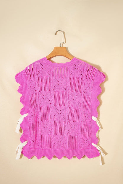 Ainara Trim Short Sleeve Sweater - Hello Beautiful BoutiqueShort Sleeve SweatersThreaded Pear