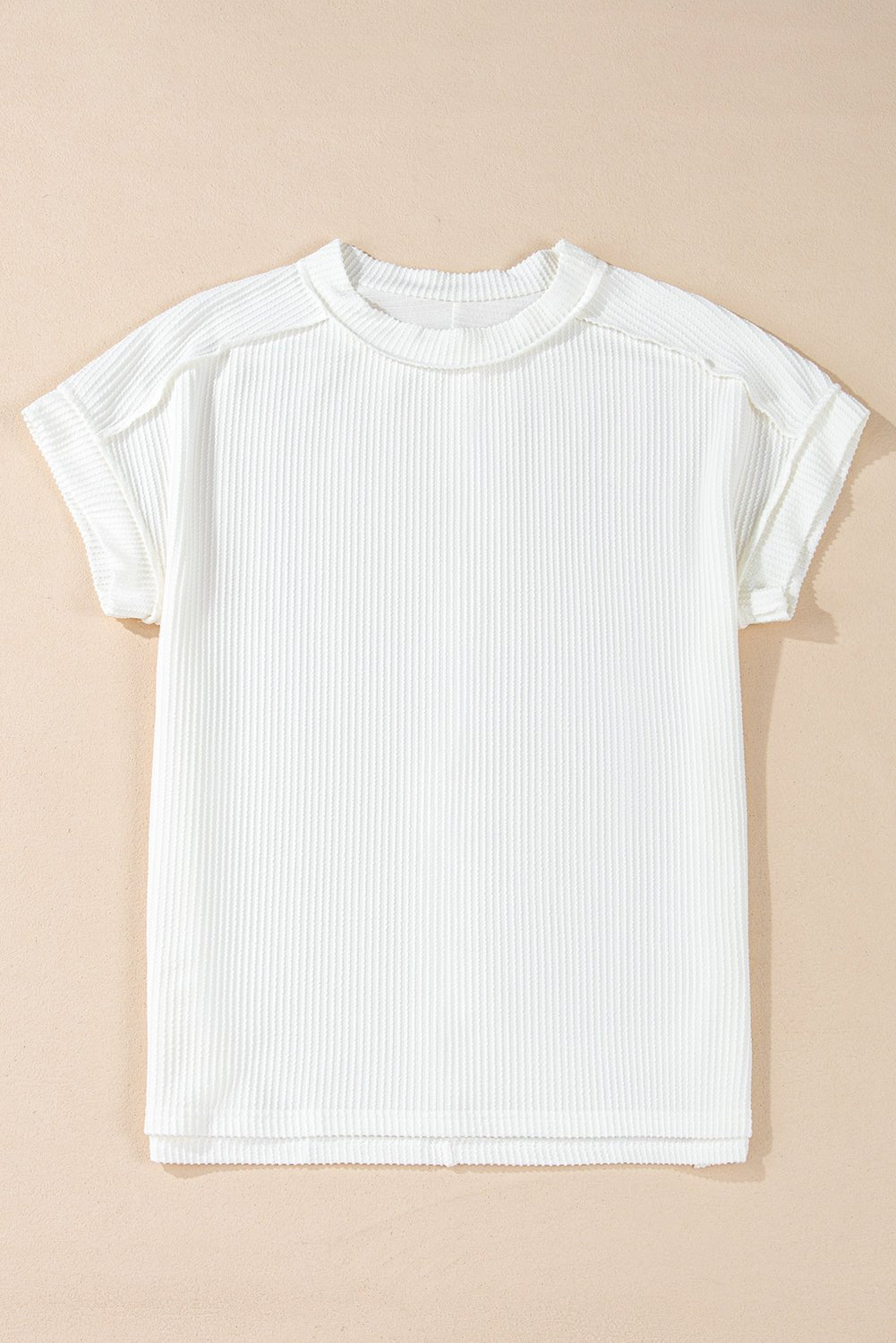 Ainhoa Stitching T Shirt T-Shirt - Hello Beautiful BoutiqueBlouses & ShirtsThreaded Pear