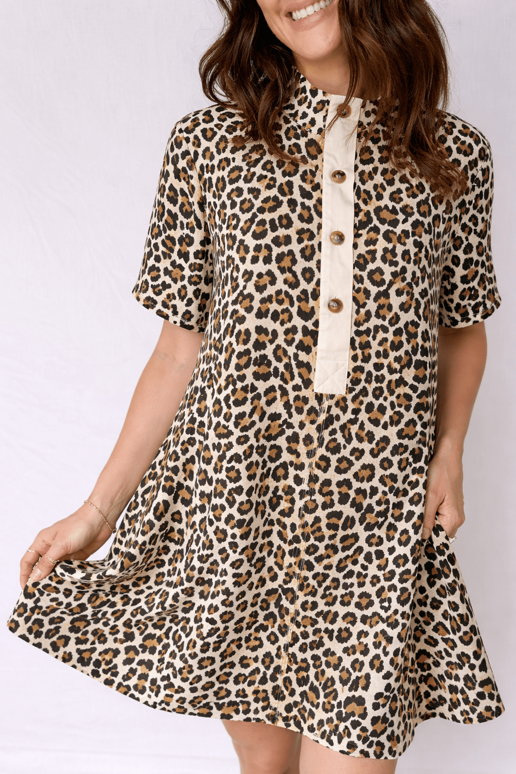 Aisha Sleeve Loose Mini Dress - Hello Beautiful BoutiqueMini DressesThreaded Pear