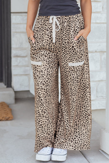 Aitana Leg Terry Knit Pants - Hello Beautiful BoutiquePants & CulotteThreaded Pear