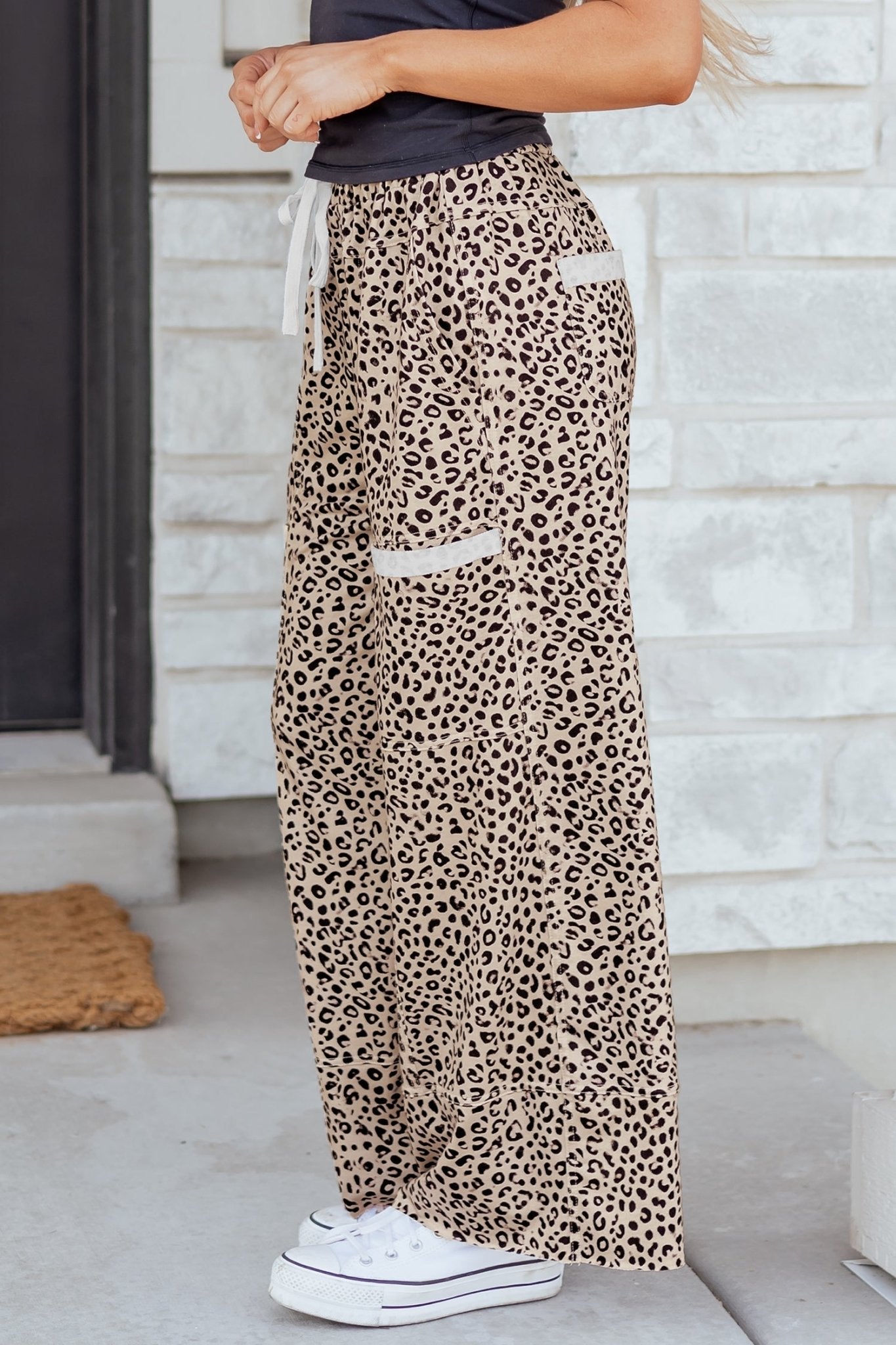 Aitana Leg Terry Knit Pants - Hello Beautiful BoutiquePants & CulotteThreaded Pear