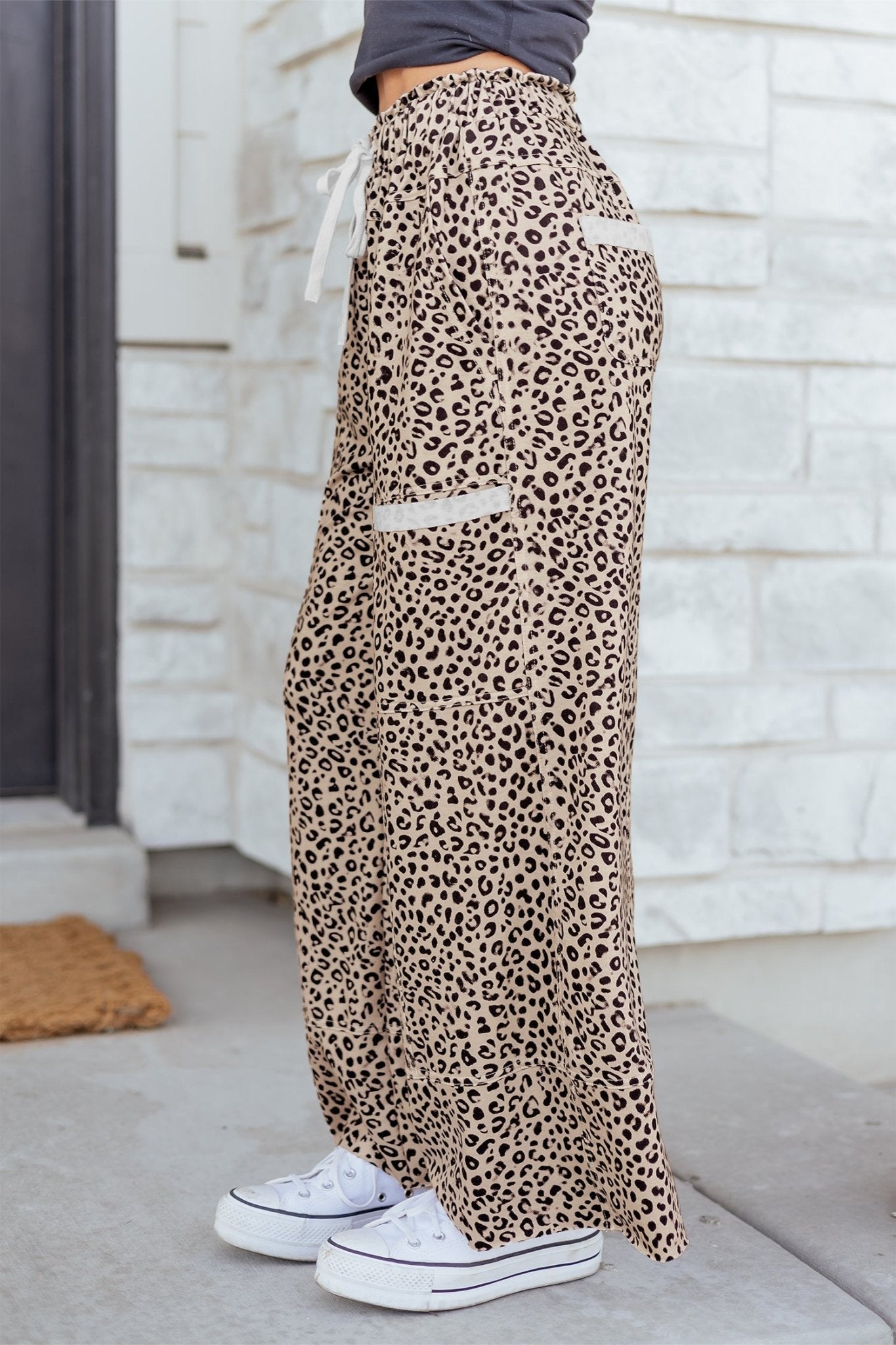 Aitana Leg Terry Knit Pants - Hello Beautiful BoutiquePants & CulotteThreaded Pear
