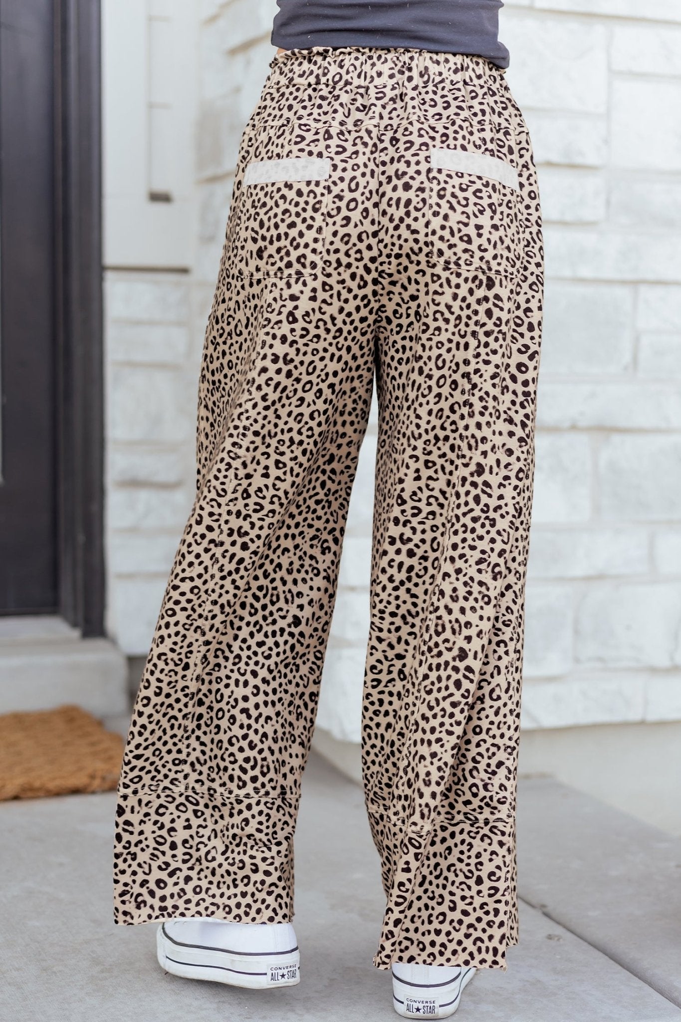 Aitana Leg Terry Knit Pants - Hello Beautiful BoutiquePants & CulotteThreaded Pear