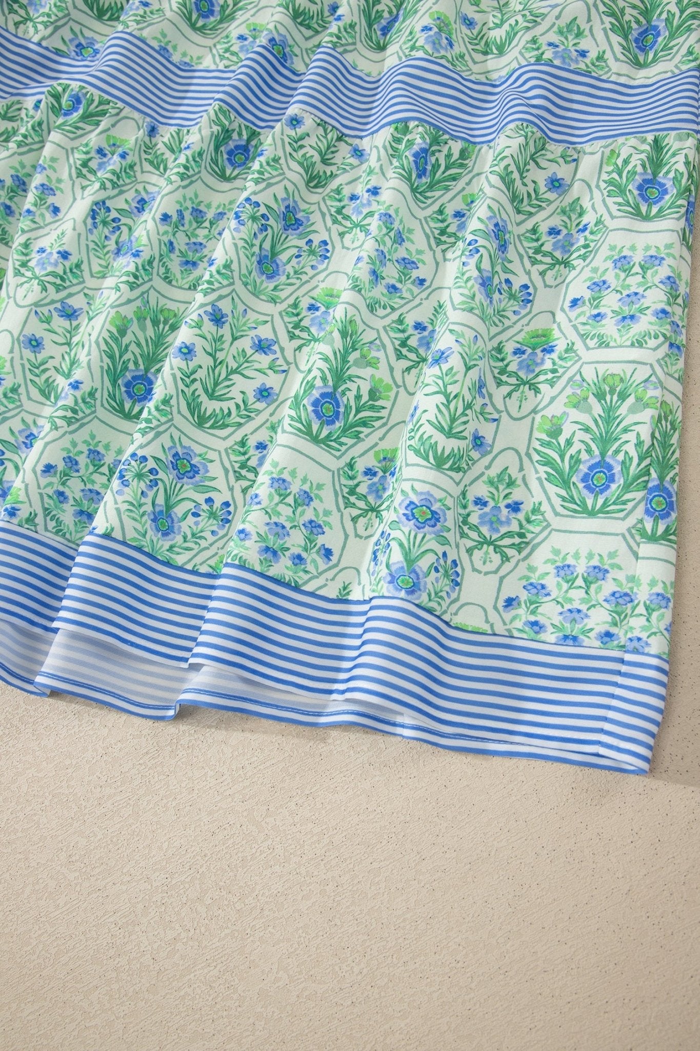 Akira Patchwork Detail Sleeveless Dress - Hello Beautiful BoutiqueFloral DressesThreaded Pear