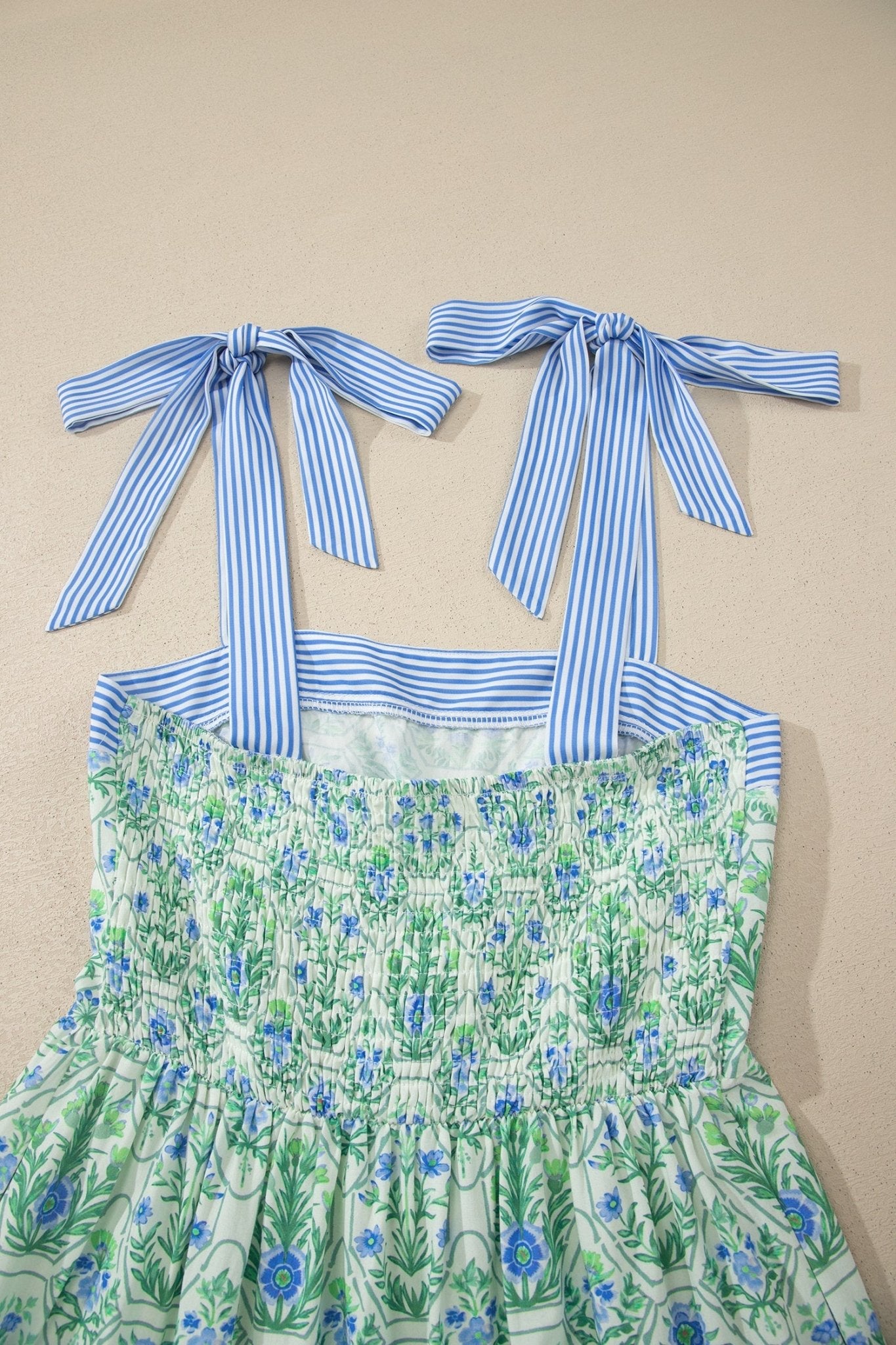 Akira Patchwork Detail Sleeveless Dress - Hello Beautiful BoutiqueFloral DressesThreaded Pear