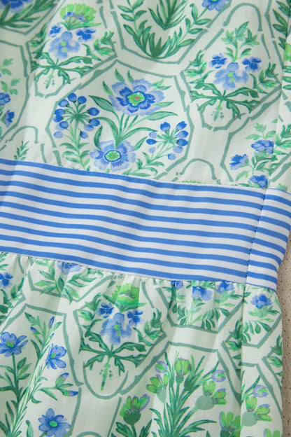 Akira Patchwork Detail Sleeveless Dress - Hello Beautiful BoutiqueFloral DressesThreaded Pear