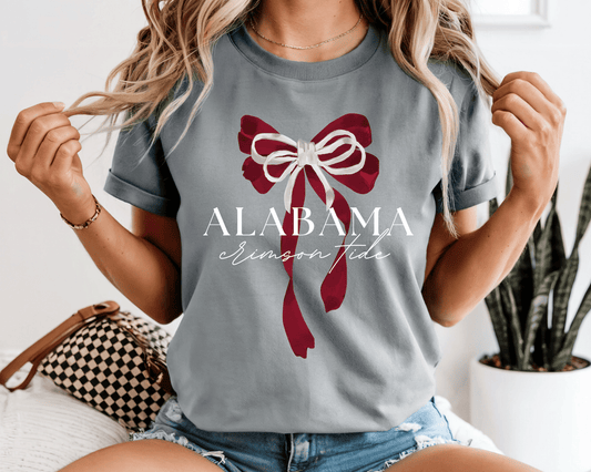 Alabama Bow Tee - Hello Beautiful BoutiquePocketful of Prints