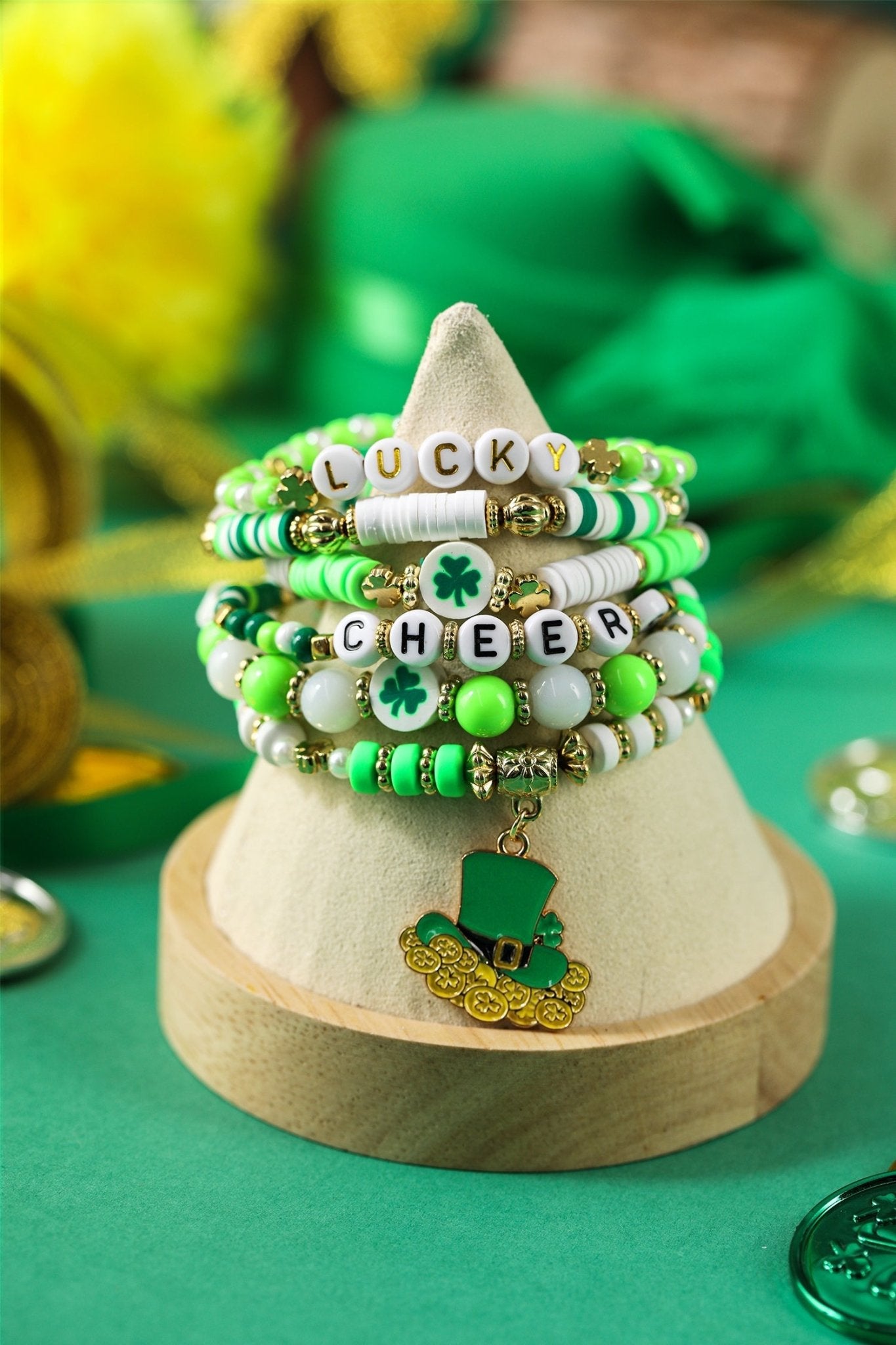 Alaina Multilayered 6pcs Bracelet Set - Hello Beautiful BoutiqueJewelryThreaded Pear
