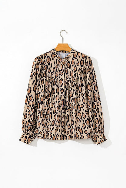 Alaiya Balloon Sleeve Casual Shirt - Hello Beautiful BoutiqueBlouses & ShirtsThreaded Pear