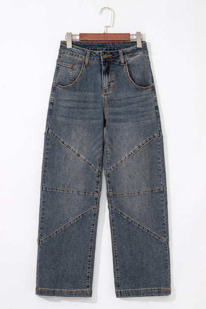 Alaya Straight High Waist Jeans - Hello Beautiful BoutiqueJeansThreaded Pear