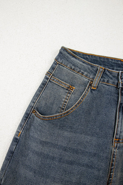 Alaya Straight High Waist Jeans - Hello Beautiful BoutiqueJeansThreaded Pear