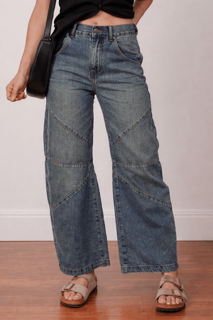 Alaya Straight High Waist Jeans - Hello Beautiful BoutiqueJeansThreaded Pear