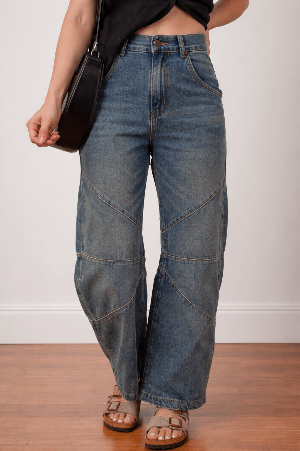 Alaya Straight High Waist Jeans - Hello Beautiful BoutiqueJeansThreaded Pear