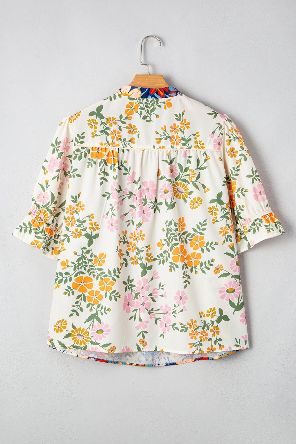Alayna Woven Half Sleeve PLUS Blouse - Hello Beautiful BoutiquePlus Size Blouses & ShirtsThreaded Pear
