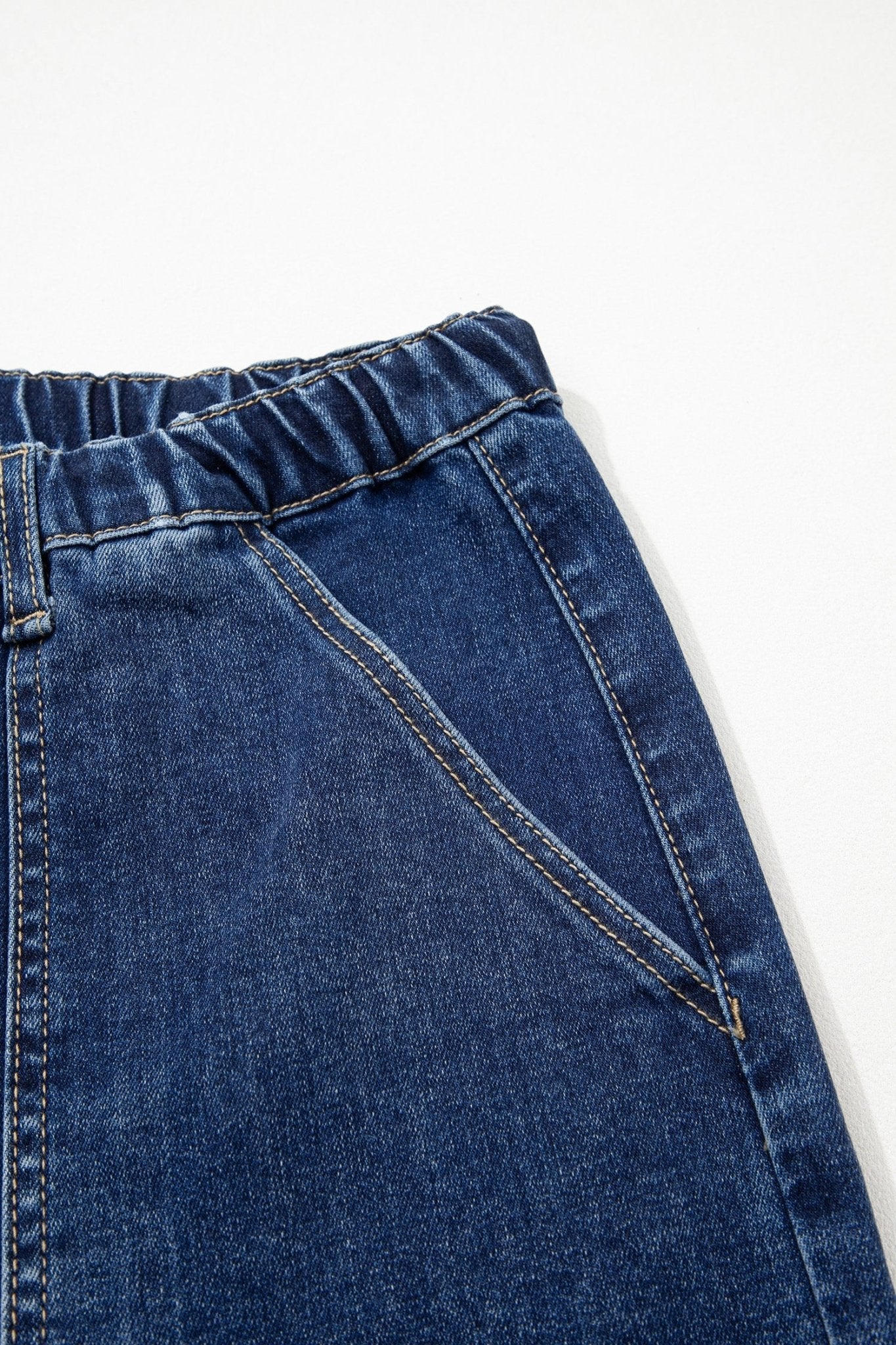 Aleah Hem Wide Leg Pants - Hello Beautiful BoutiqueJeansThreaded Pear