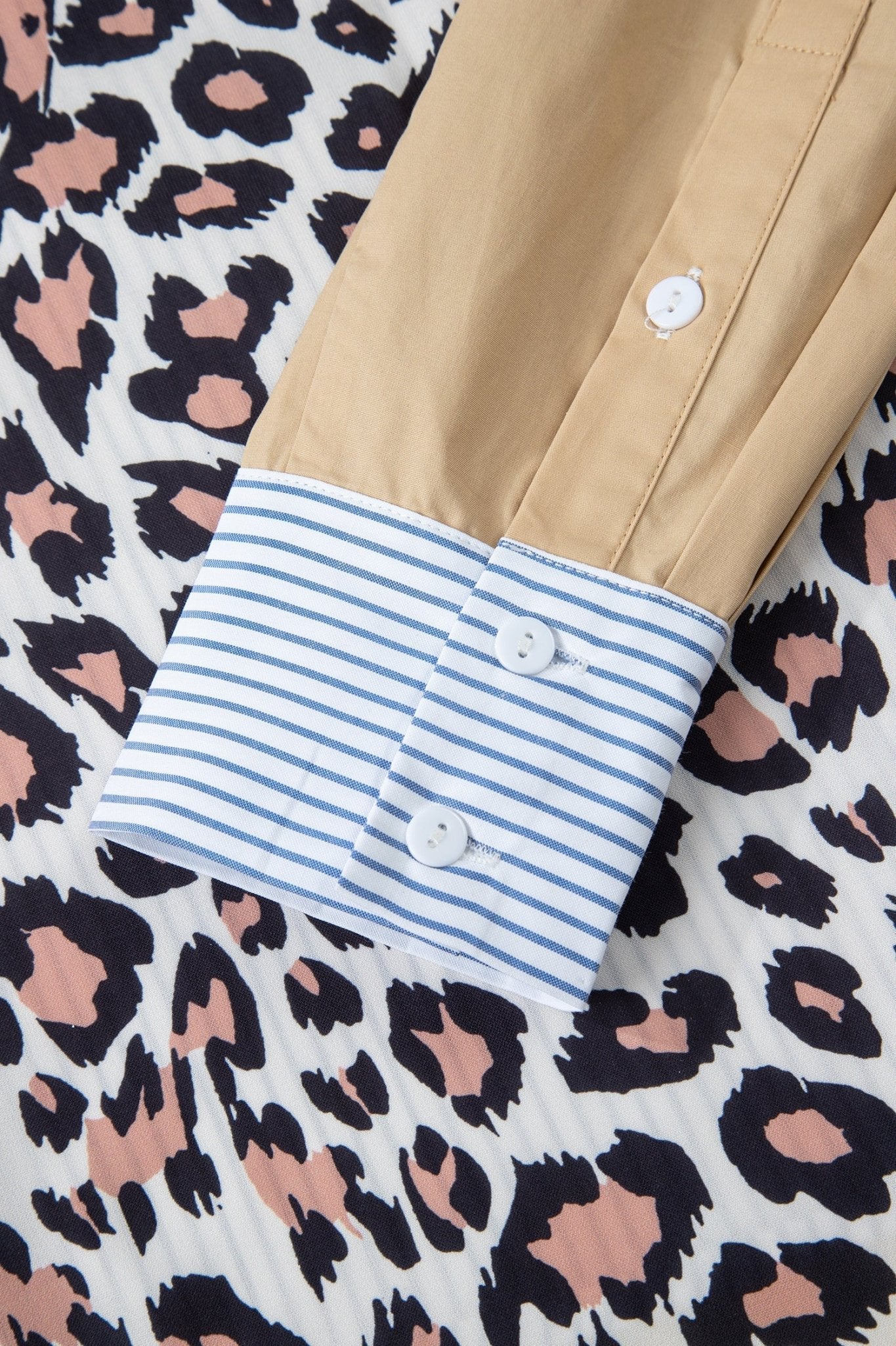Aleia Chest Cuffed Sleeve Shirt - Hello Beautiful BoutiqueBlouses & ShirtsThreaded Pear