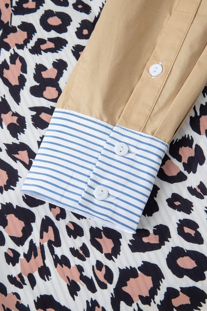 Aleia Chest Cuffed Sleeve Shirt - Hello Beautiful BoutiqueBlouses & ShirtsThreaded Pear