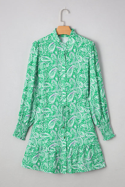 Aleia Tied Waist Mini Dress - Hello Beautiful BoutiqueMini DressesThreaded Pear