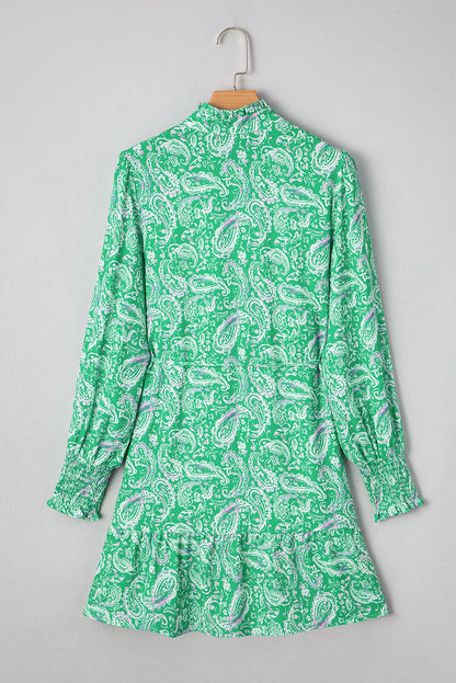 Aleia Tied Waist Mini Dress - Hello Beautiful BoutiqueMini DressesThreaded Pear