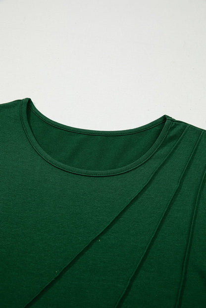 Alejandra Detail Solid Color Long Sleeve Top - Hello Beautiful BoutiqueLong Sleeve TopsThreaded Pear