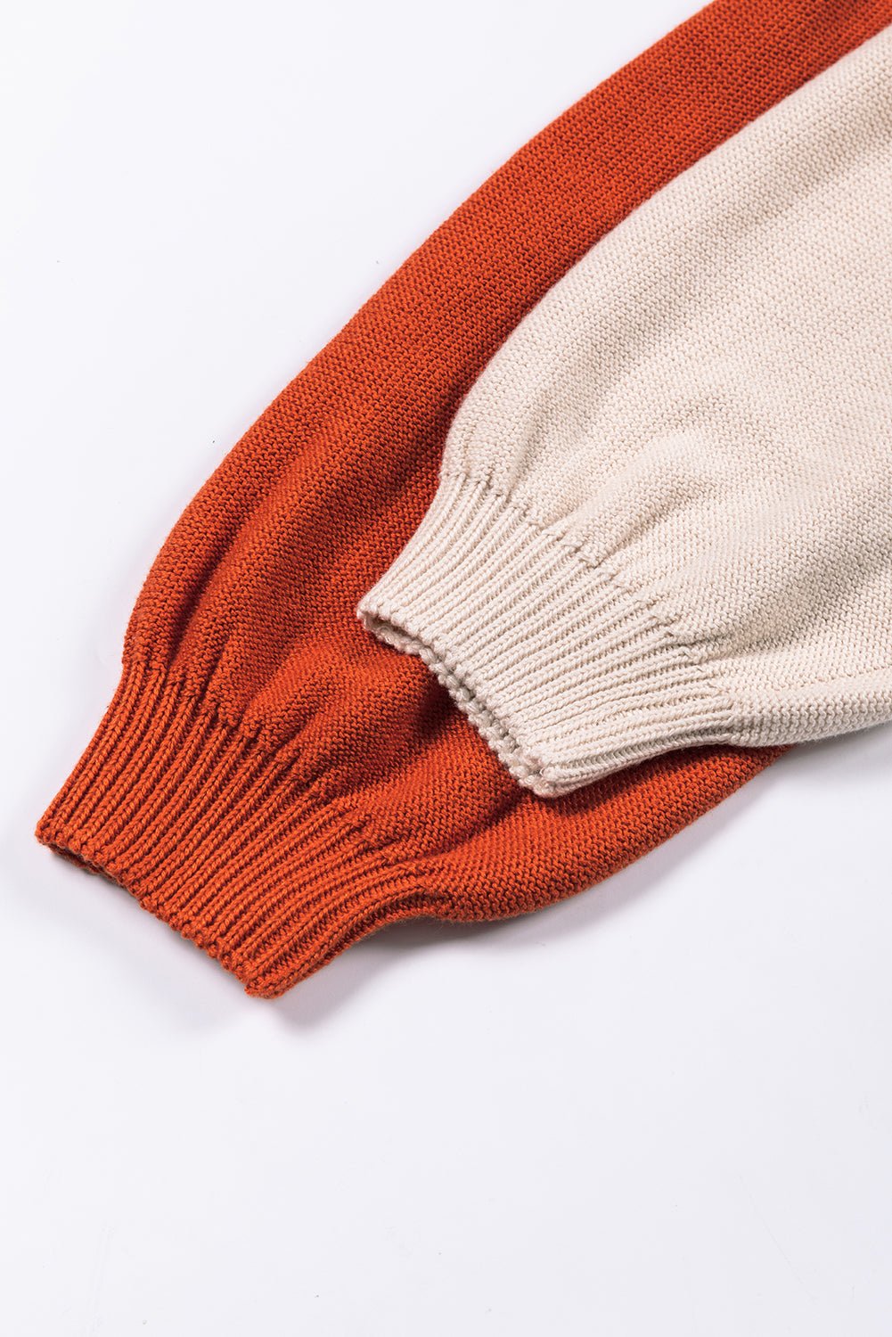 Alejandra Sleeve Ribbed Trim Sweater - Hello Beautiful BoutiqueSweatersThreaded Pear