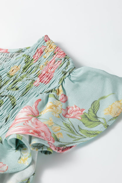 Alejandra Tiered Floral Maxi Dress - Hello Beautiful BoutiqueMaxi DressesThreaded Pear