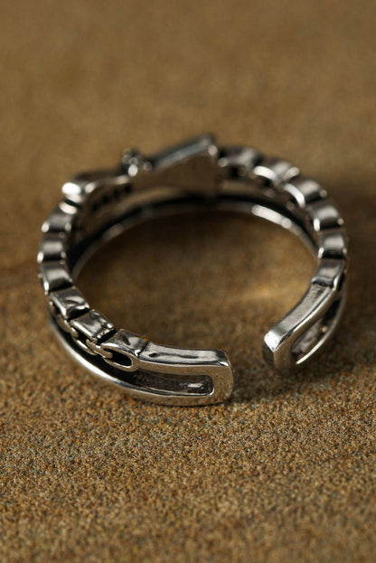Alena alloy Double Tier Ring - Hello Beautiful BoutiqueJewelryThreaded Pear