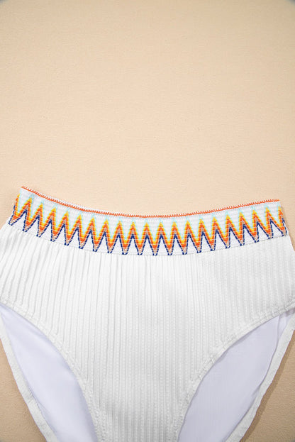 Alena High Waist 2pcs Swimsuit - Hello Beautiful BoutiqueHigh Waisted SwimsuitThreaded Pear