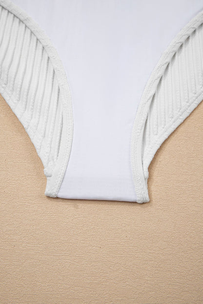 Alena High Waist 2pcs Swimsuit - Hello Beautiful BoutiqueHigh Waisted SwimsuitThreaded Pear