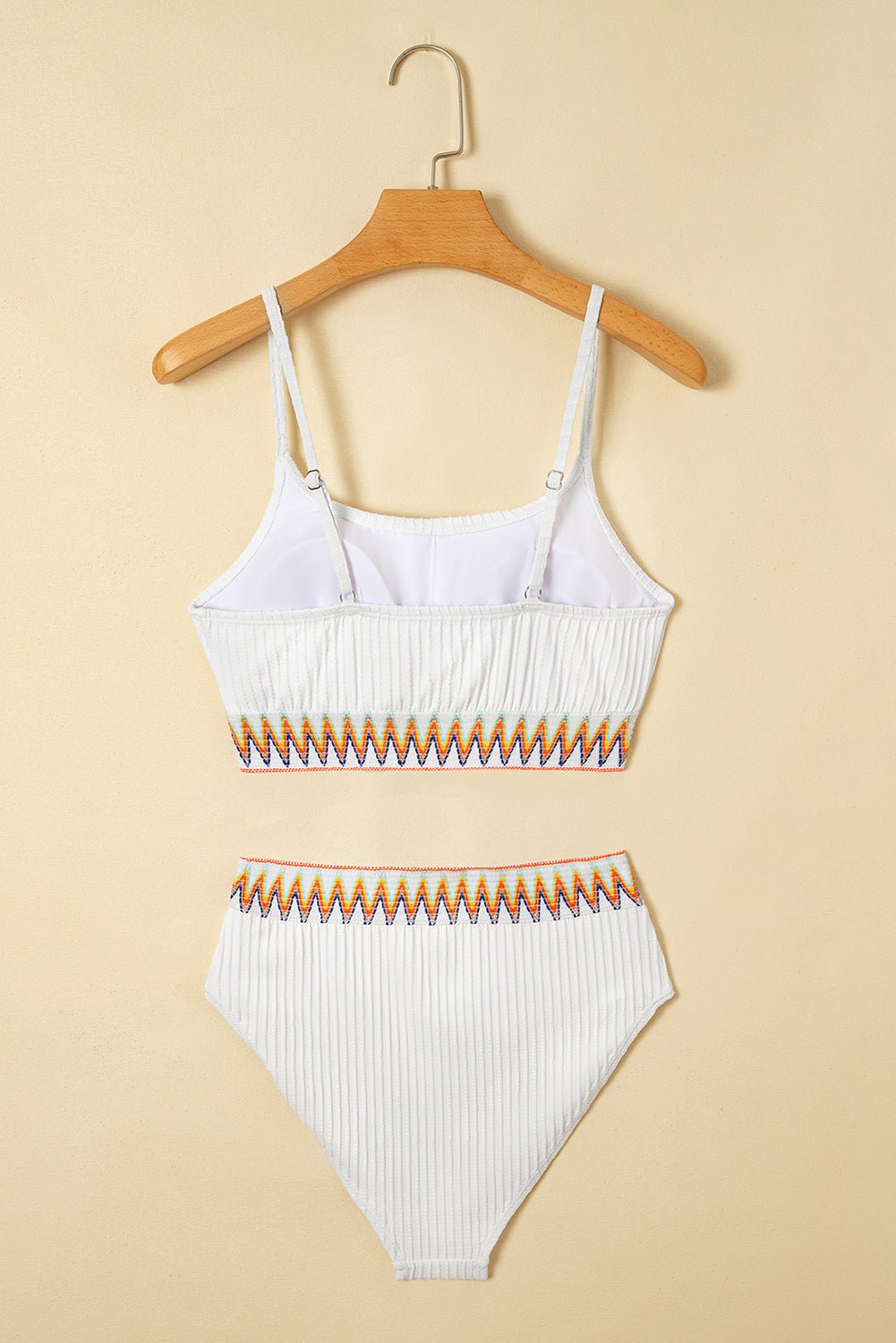 Alena High Waist 2pcs Swimsuit - Hello Beautiful BoutiqueHigh Waisted SwimsuitThreaded Pear