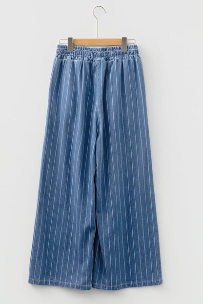 Alessandra Tied Elastic Waist Trousers - Hello Beautiful BoutiqueJeansThreaded Pear