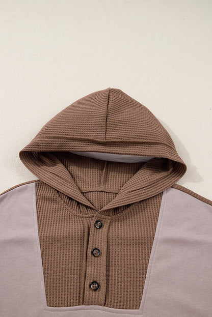 Alessia Exposed Seam Casual Hoodie - Hello Beautiful BoutiqueSweatshirts & HoodiesThreaded Pear