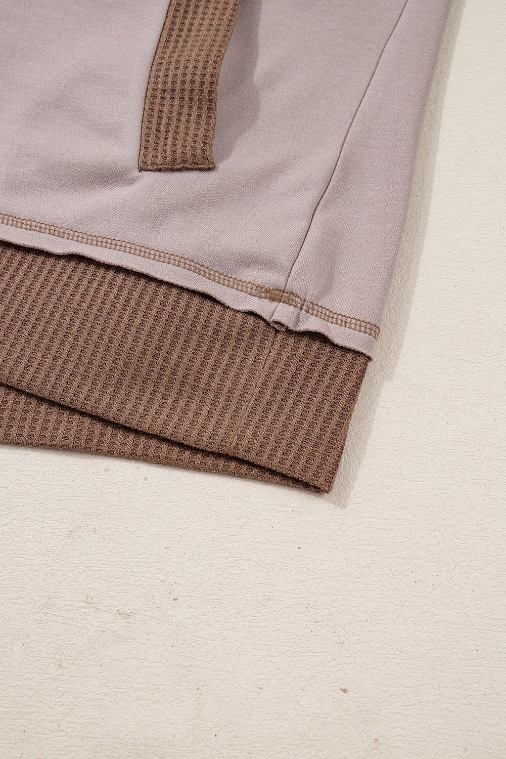 Alessia Exposed Seam Casual Hoodie - Hello Beautiful BoutiqueSweatshirts & HoodiesThreaded Pear