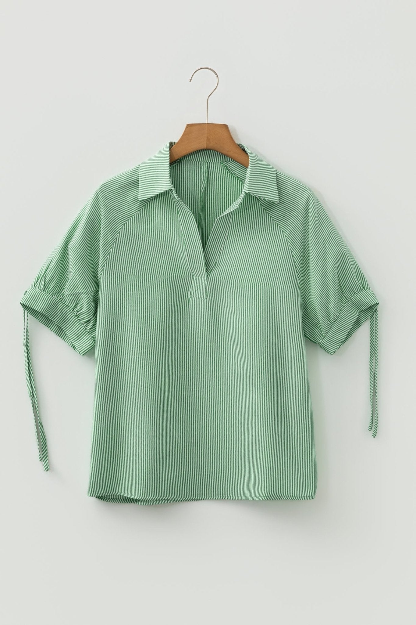 Alexandra Collared Half Sleeve Blouse - Hello Beautiful BoutiqueBlouses & ShirtsThreaded Pear