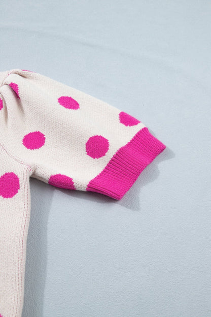 Alexia Puff Short Sleeve Sweater - Hello Beautiful BoutiqueShort Sleeve SweatersThreaded Pear